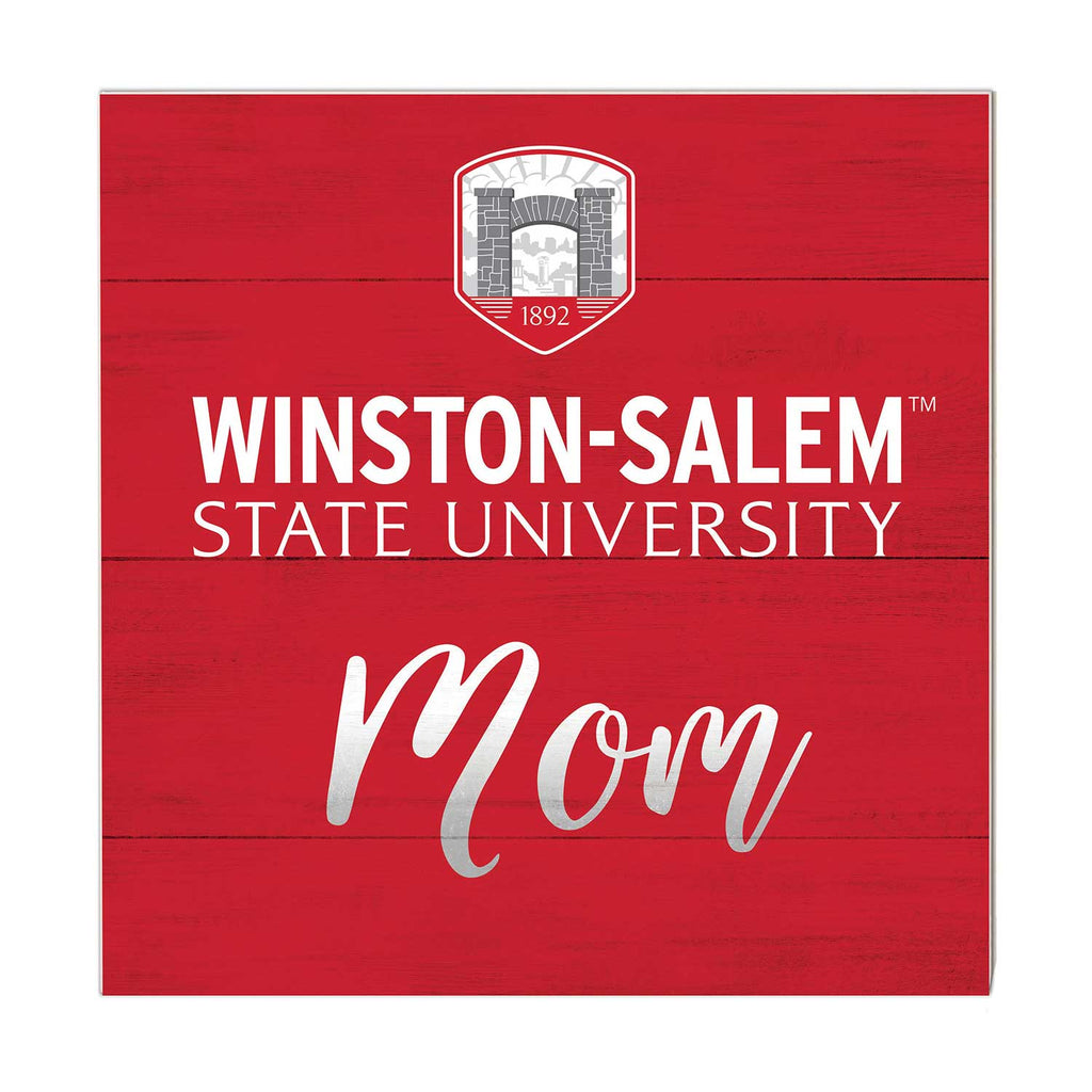 10x10 Team Mom Sign Winston-Salem State Rams
