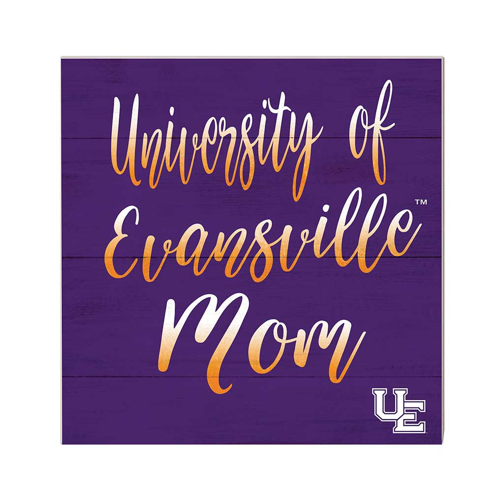 10x10 Team Mom Sign Evansville Purple Aces