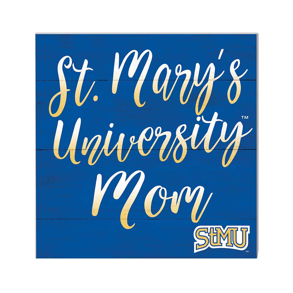 10x10 Team Mom Sign St Mary's (San Antonio) Rattlers