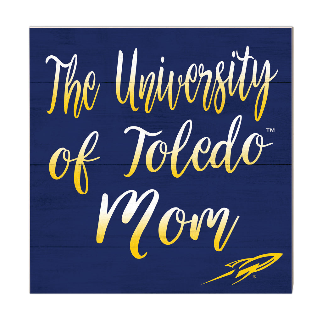 10x10 Team Mom Sign Toledo Rockets