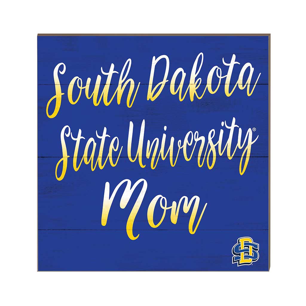 10x10 Team Mom Sign South Dakota State University Jackrabbits