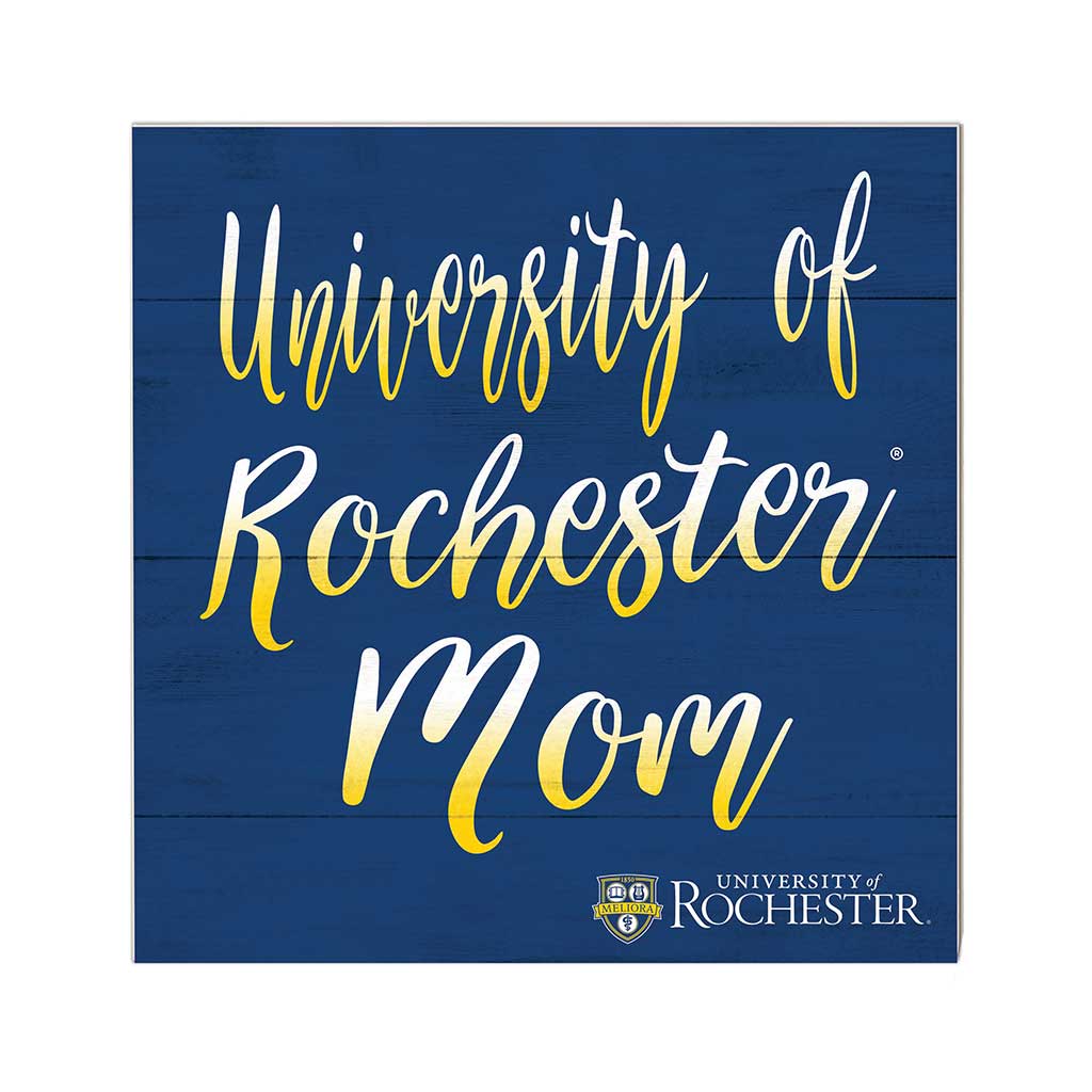 10x10 Team Mom Sign University of Rochester Yellowjacket