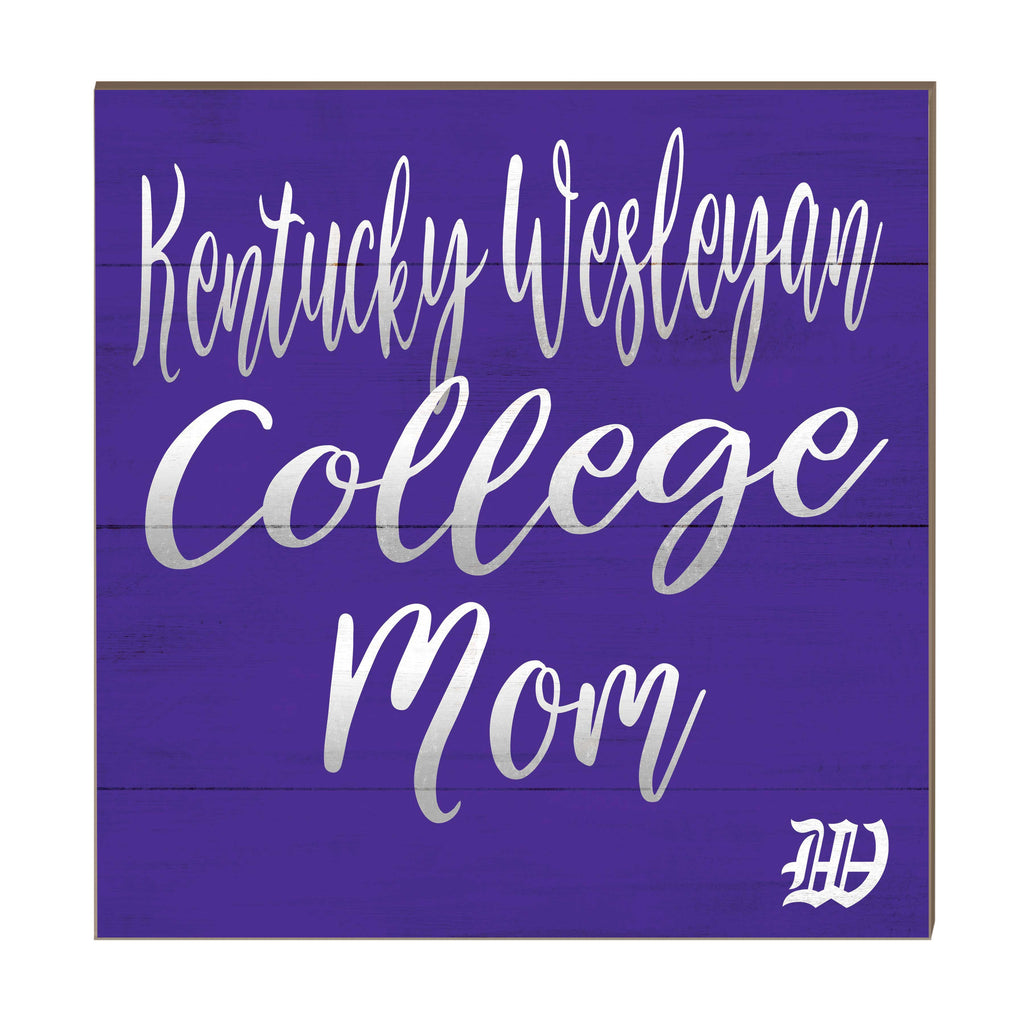 10x10 Team Mom Sign Kentucky Wesleyan College PANTHERS