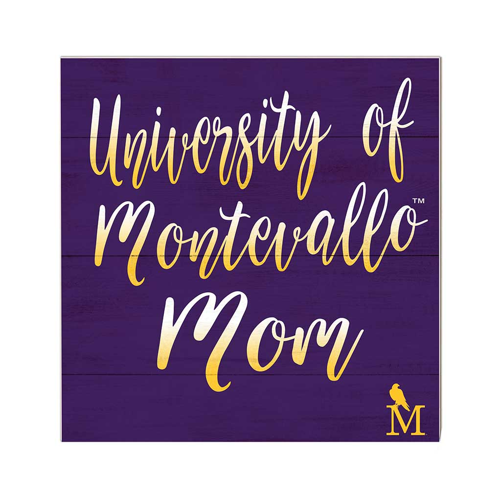 10x10 Team Mom Sign University of Montevallo Falcons