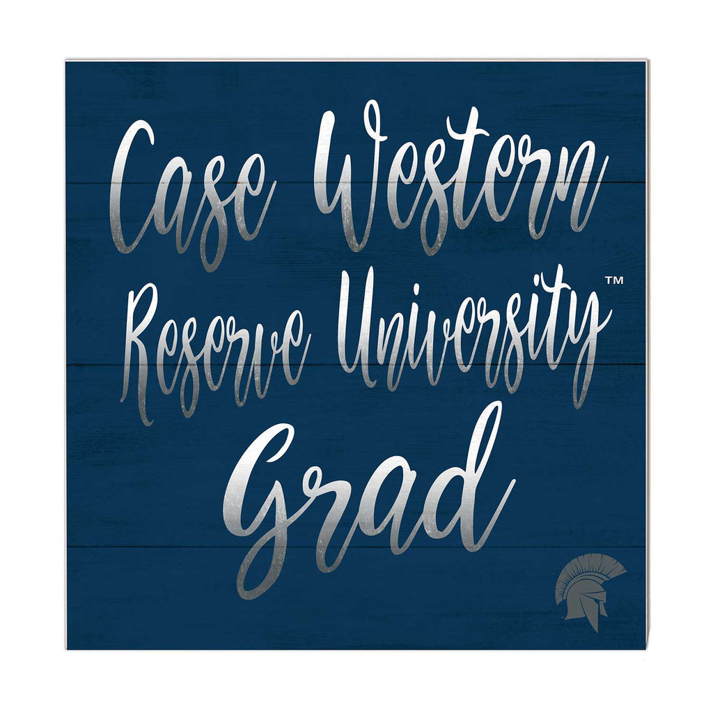 10x10 Team Grad Sign Case Western Reserve University Spartans