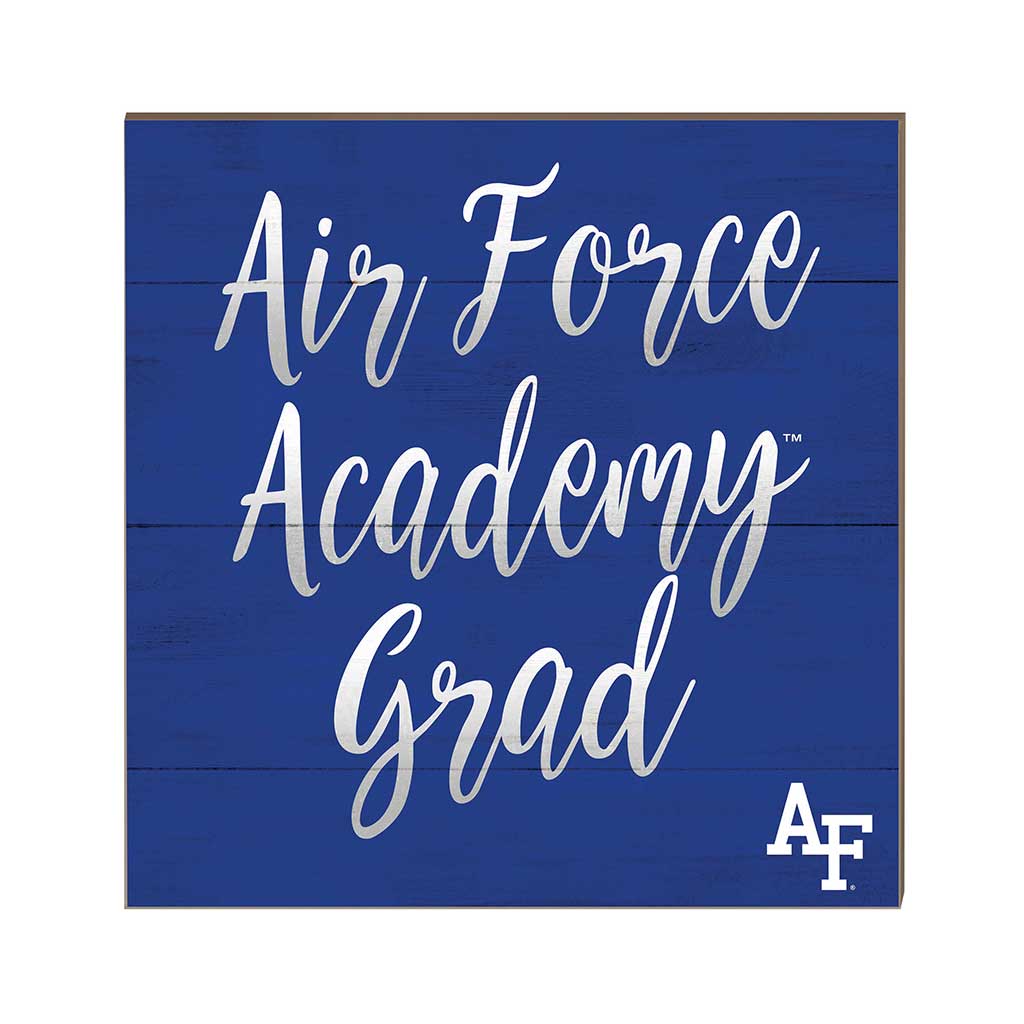 10x10 Team Grad Sign Air Force Academy Falcons