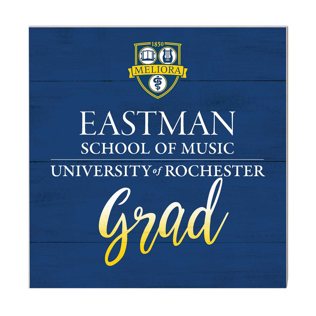 10x10 Team Grad Sign University of Rochester - The Eastman School of Music Eastman