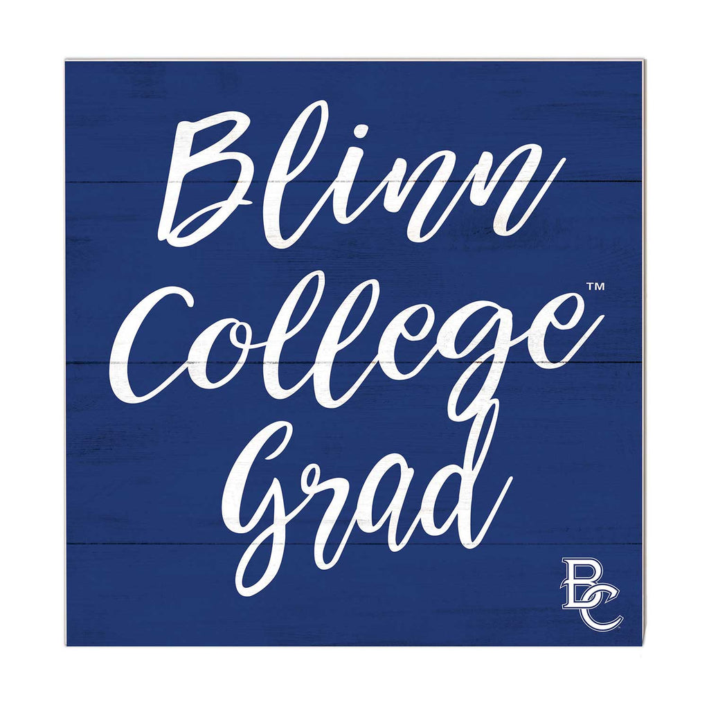 10x10 Team Grad Sign Blinn College Buccaneers