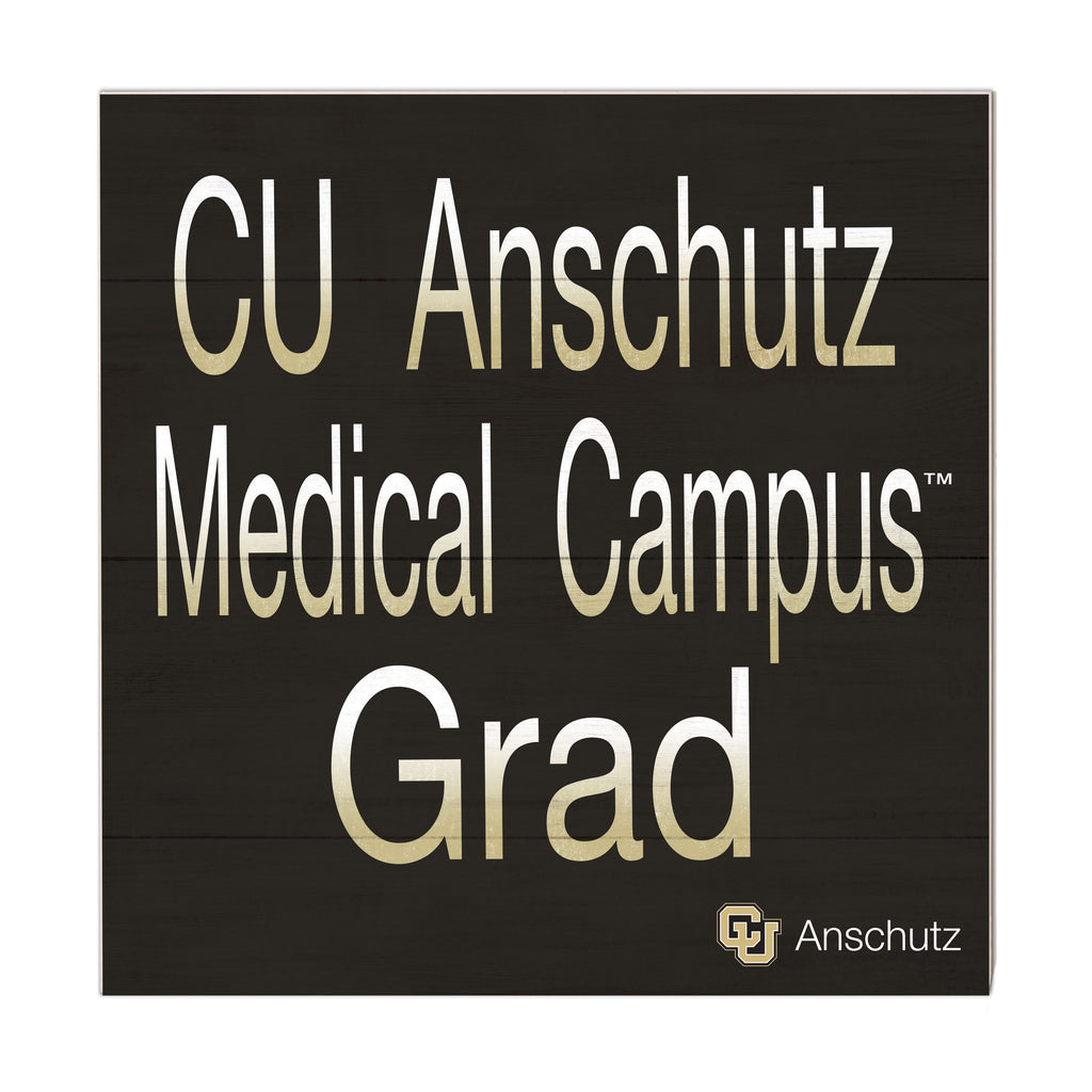10x10 Team Grad Sign University of Colorado -  Anschutz Buffalo