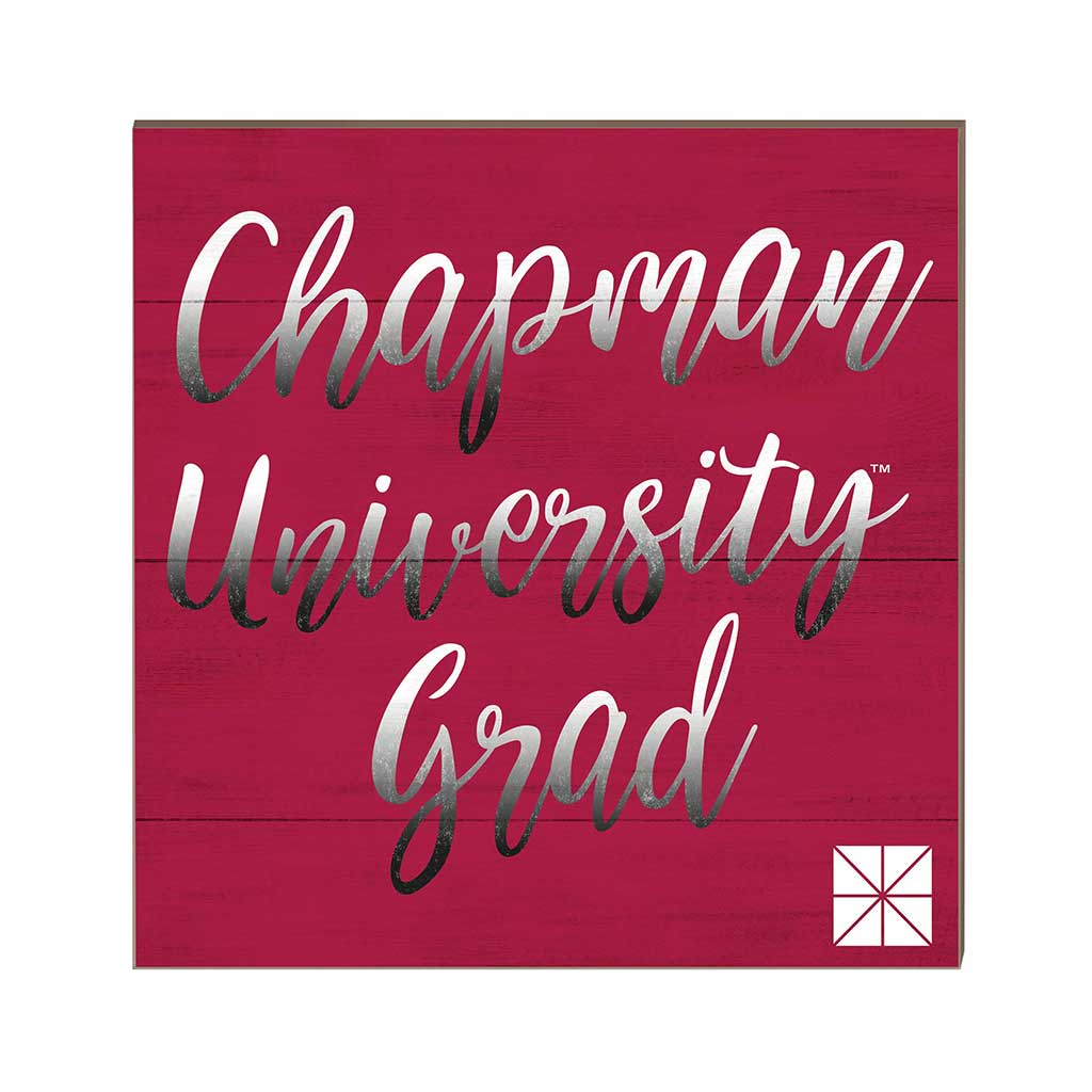 10x10 Team Grad Sign Chapman University Panthers