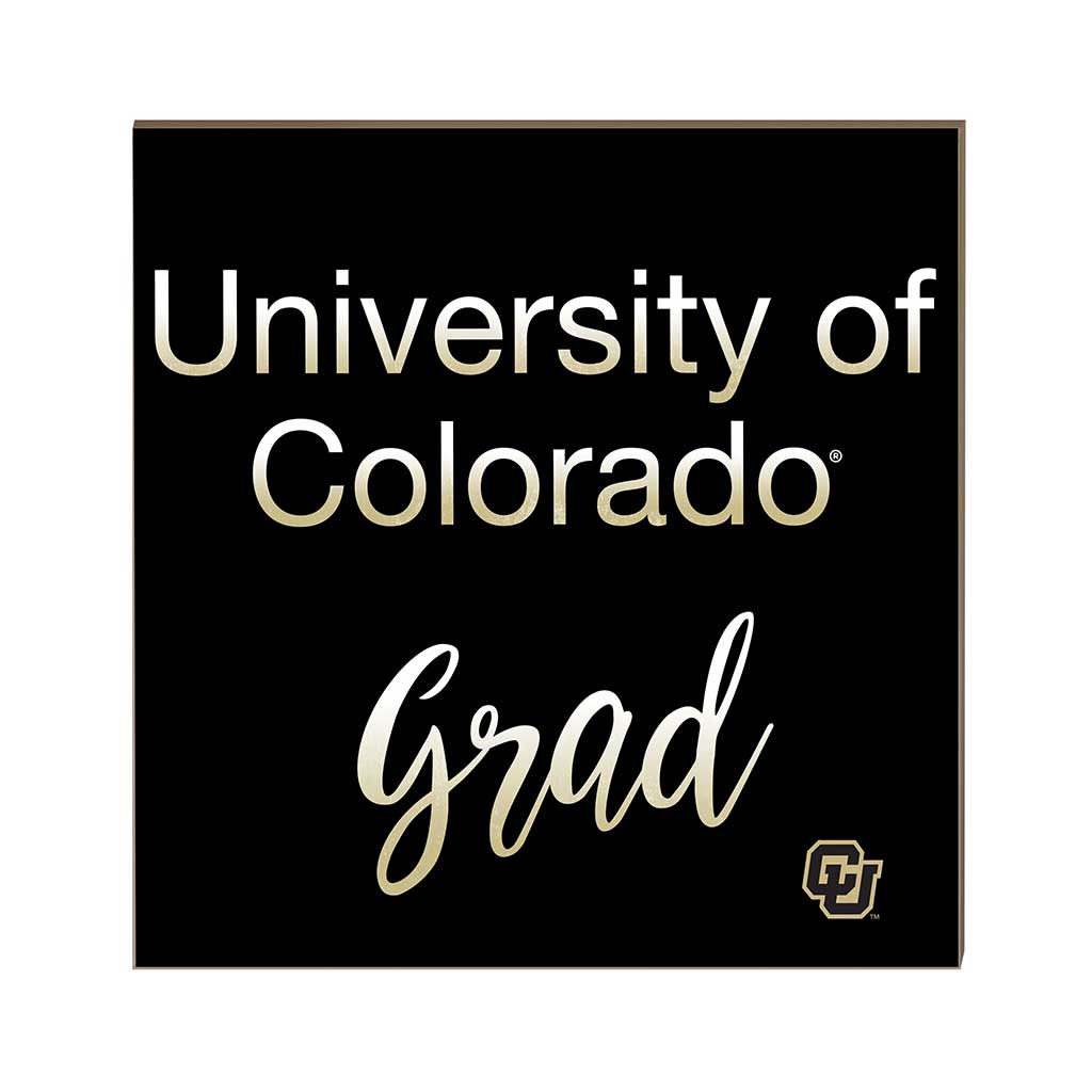 10x10 Team Grad Sign Colorado (Boulder) Buffaloes