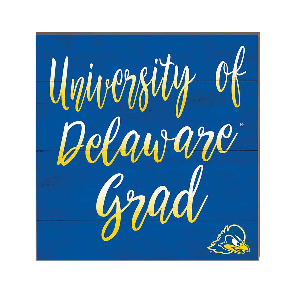 10x10 Team Grad Sign Delaware Fightin Blue Hens