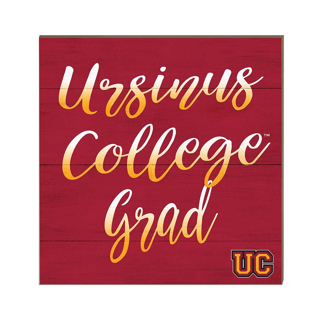 10x10 Team Grad Sign Ursinus College Bears