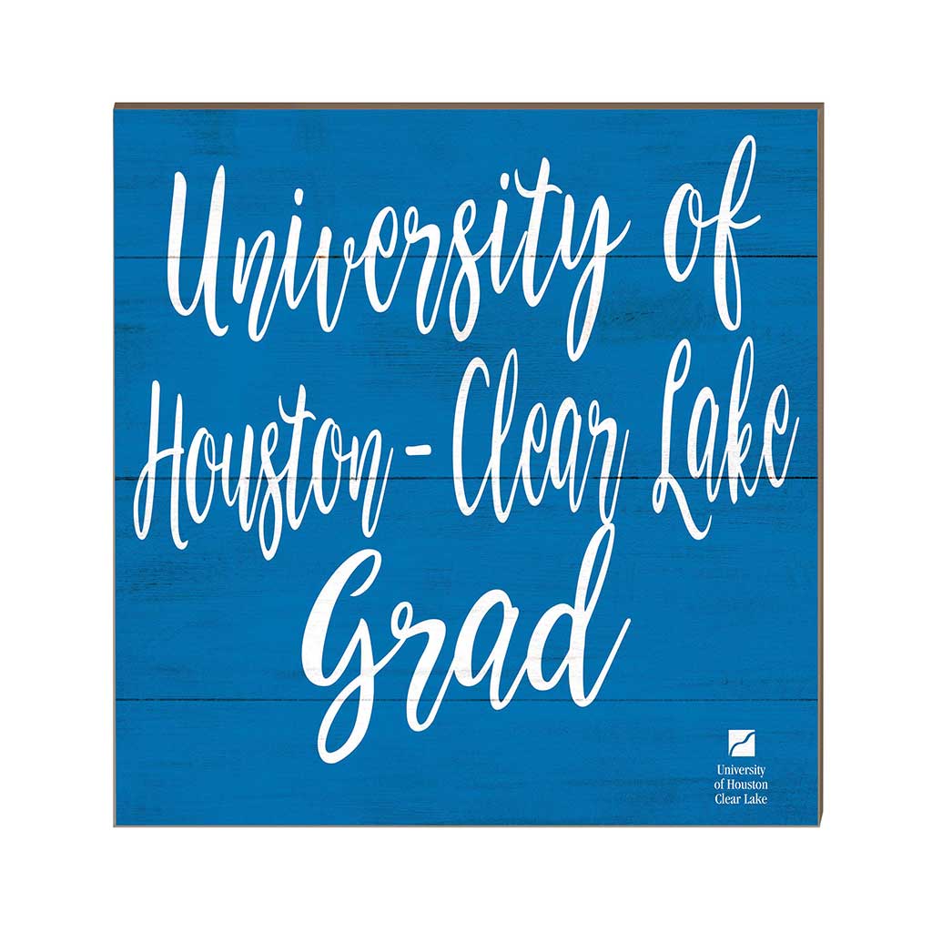 10x10 Team Grad Sign University of Houston - Clear Lake Hawks