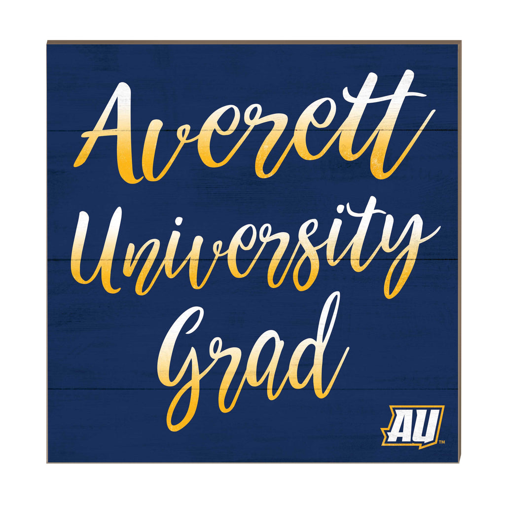 10x10 Team Grad Sign Averett University Cougars