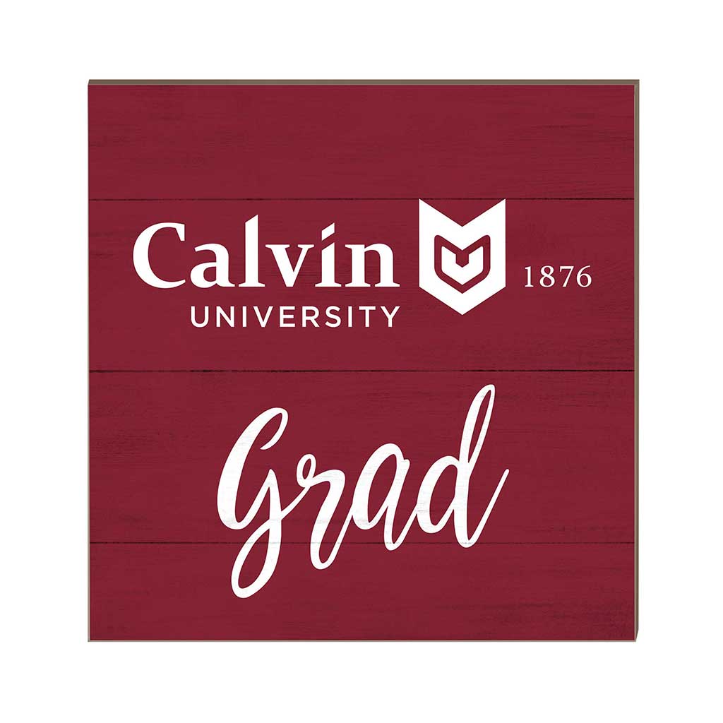 10x10 Team Grad Sign Calvin University Knights – KH SPORTS FAN