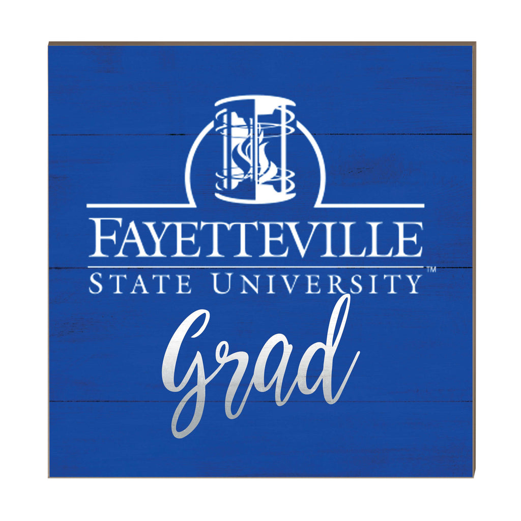 10x10 Team Grad Sign Fayetteville State Broncos