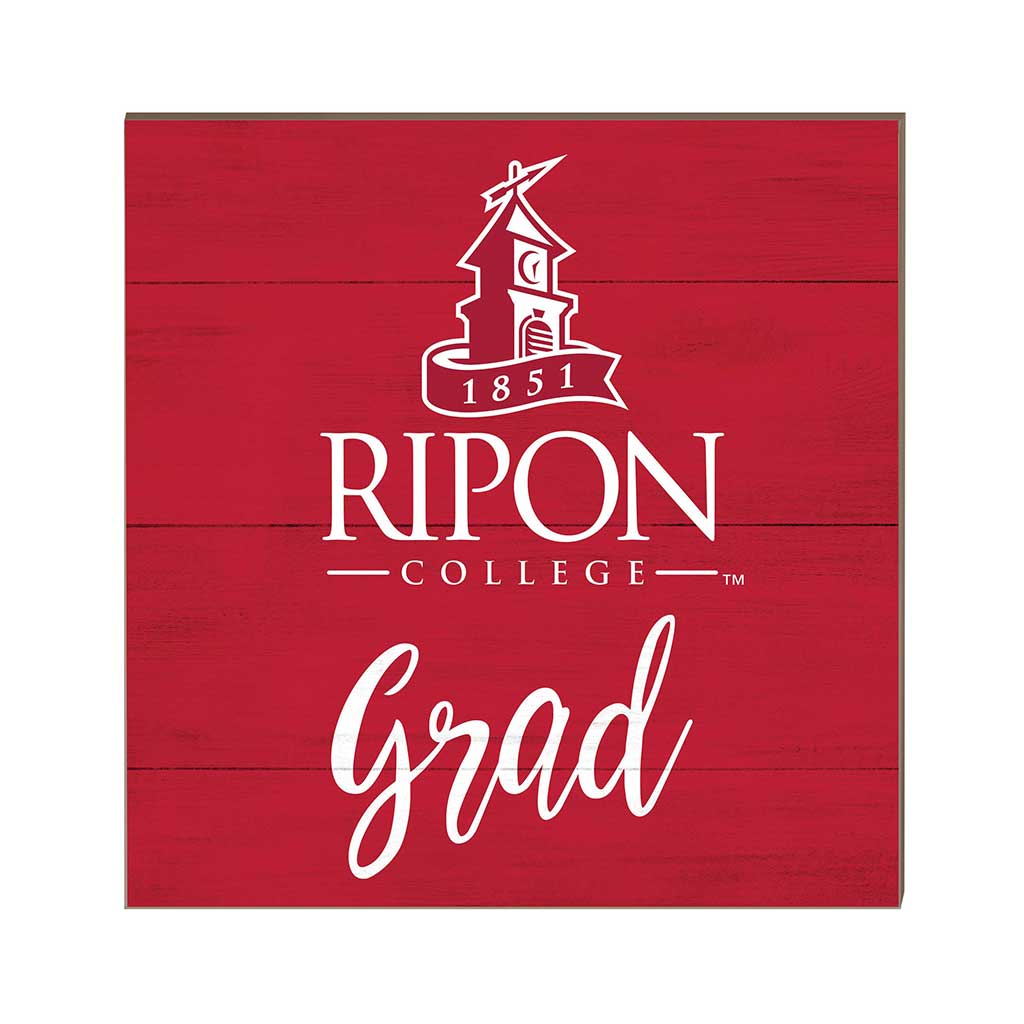 10x10 Team Grad Sign Ripon College Hawks