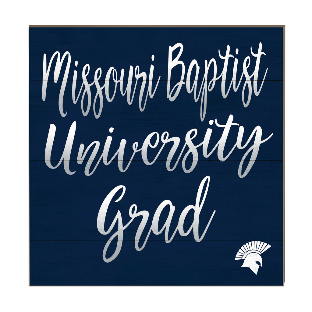 10x10 Team Grad Sign Missouri Baptist Spartans