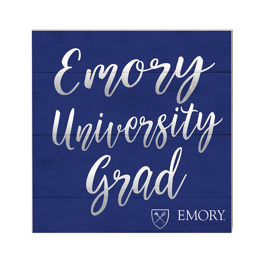 10x10 Team Grad Sign Emory Eagles