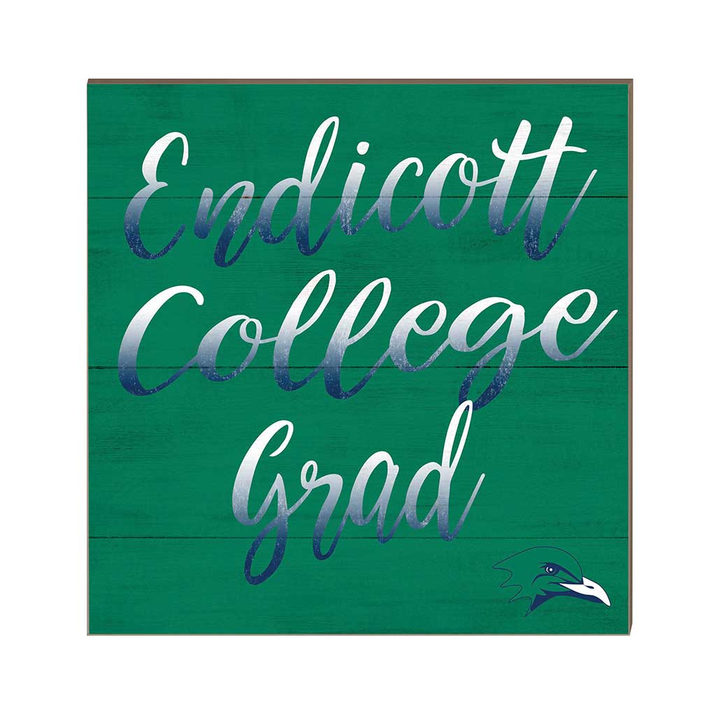 10x10 Team Grad Sign Endicott College Gulls