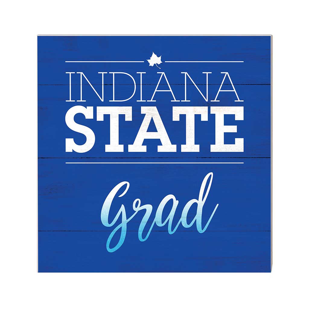 10x10 Team Grad Sign Indiana State Sycamores