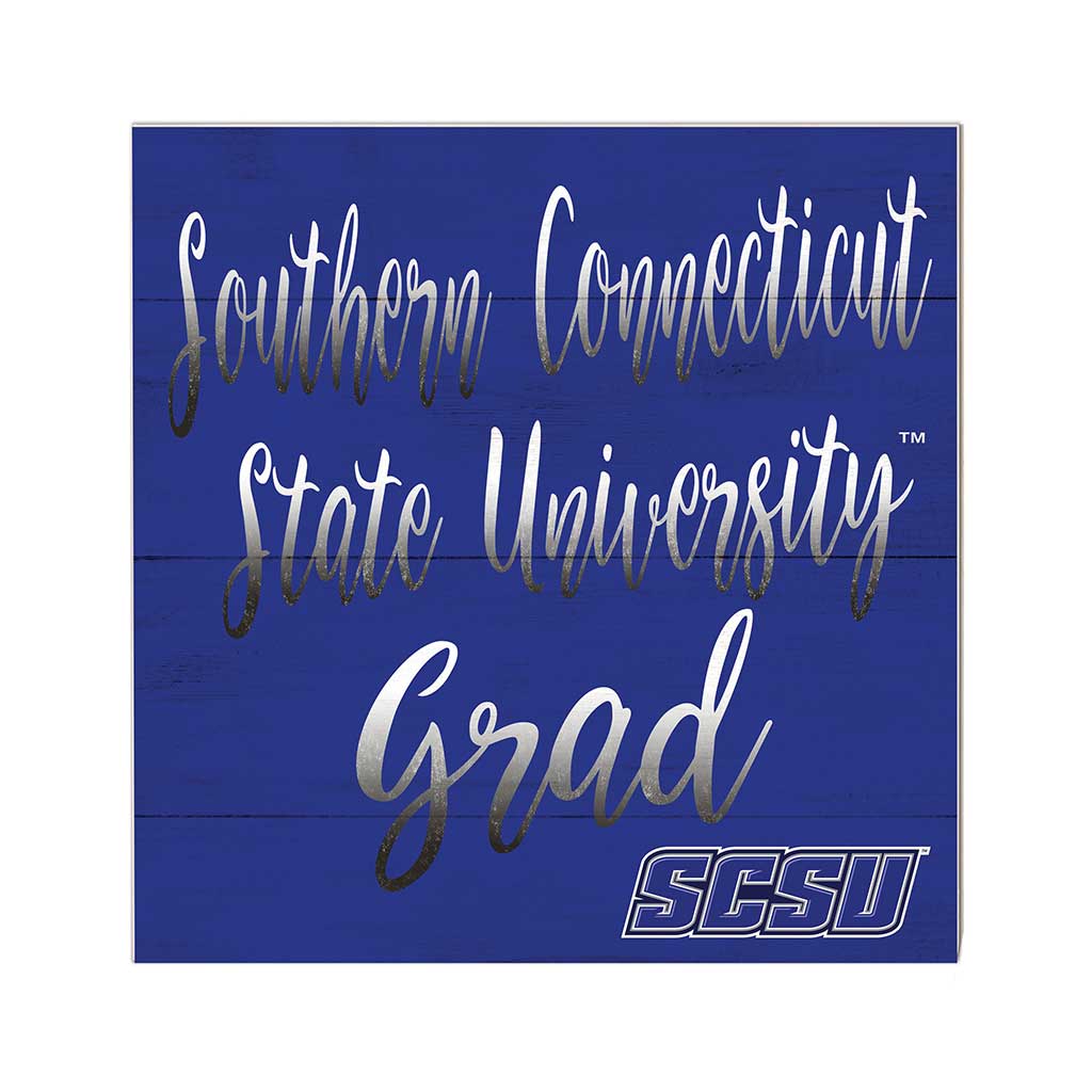 10x10 Team Grad Sign Southern Connecticut State Owls