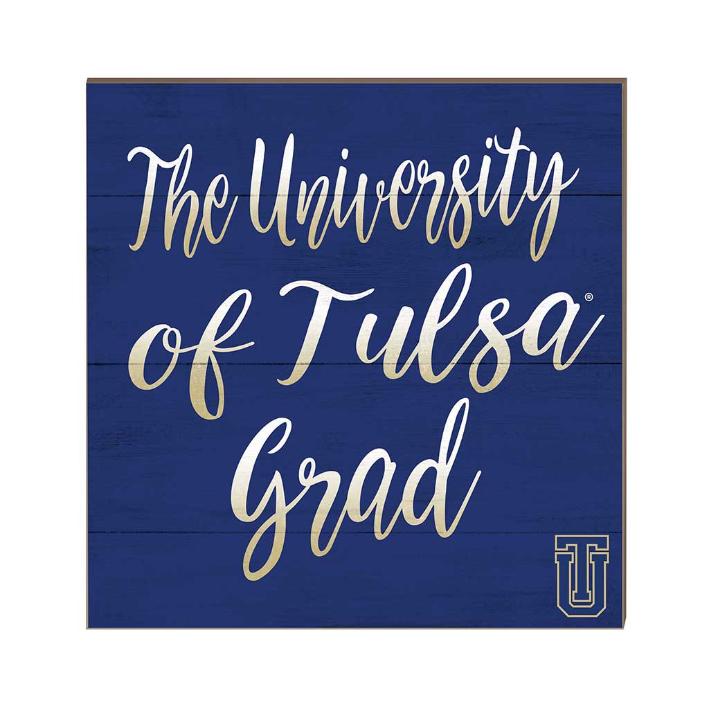 10x10 Team Grad Sign Tulsa Golden Hurricane