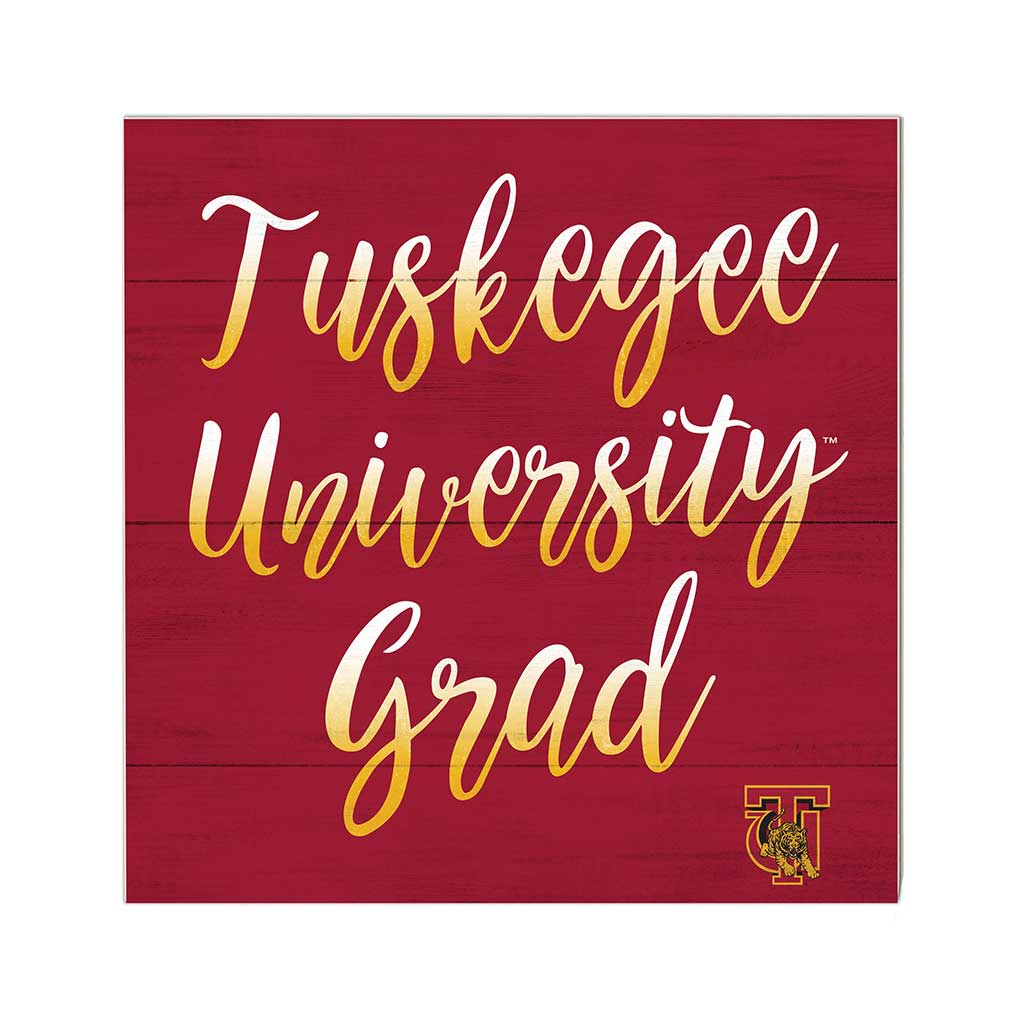 10x10 Team Grad Sign Tuskegee Golden Tigers