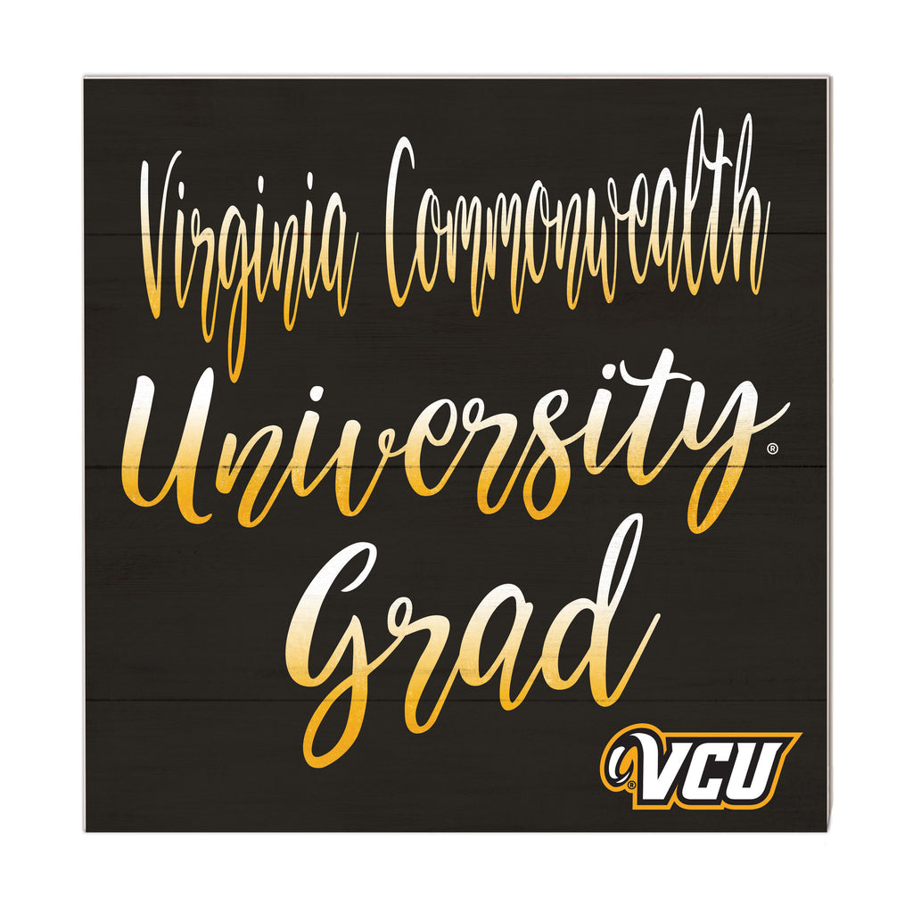 10x10 Team Grad Sign Virginia Commonwealth Rams