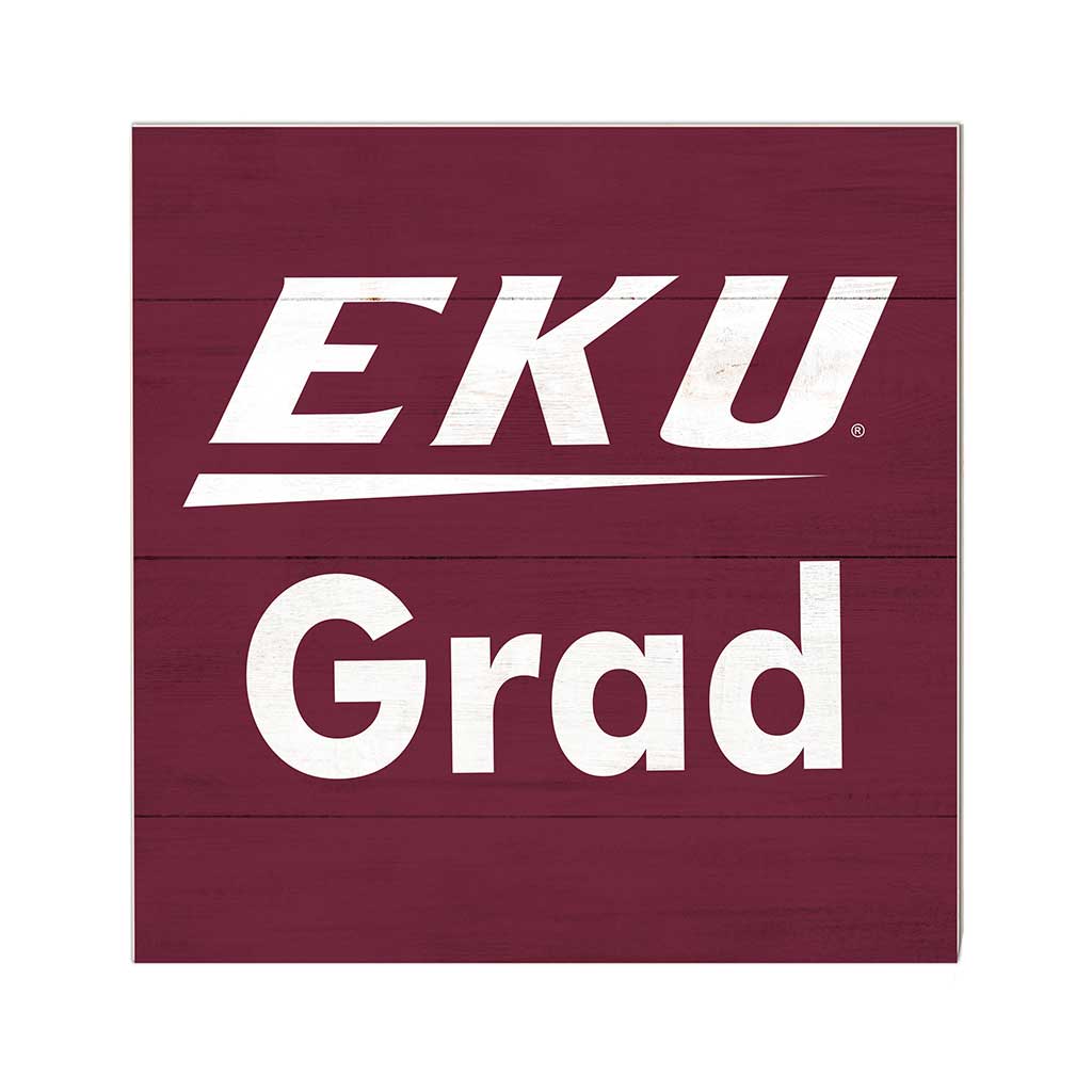 10x10 Team Grad Sign Eastern Kentucky University Colonels