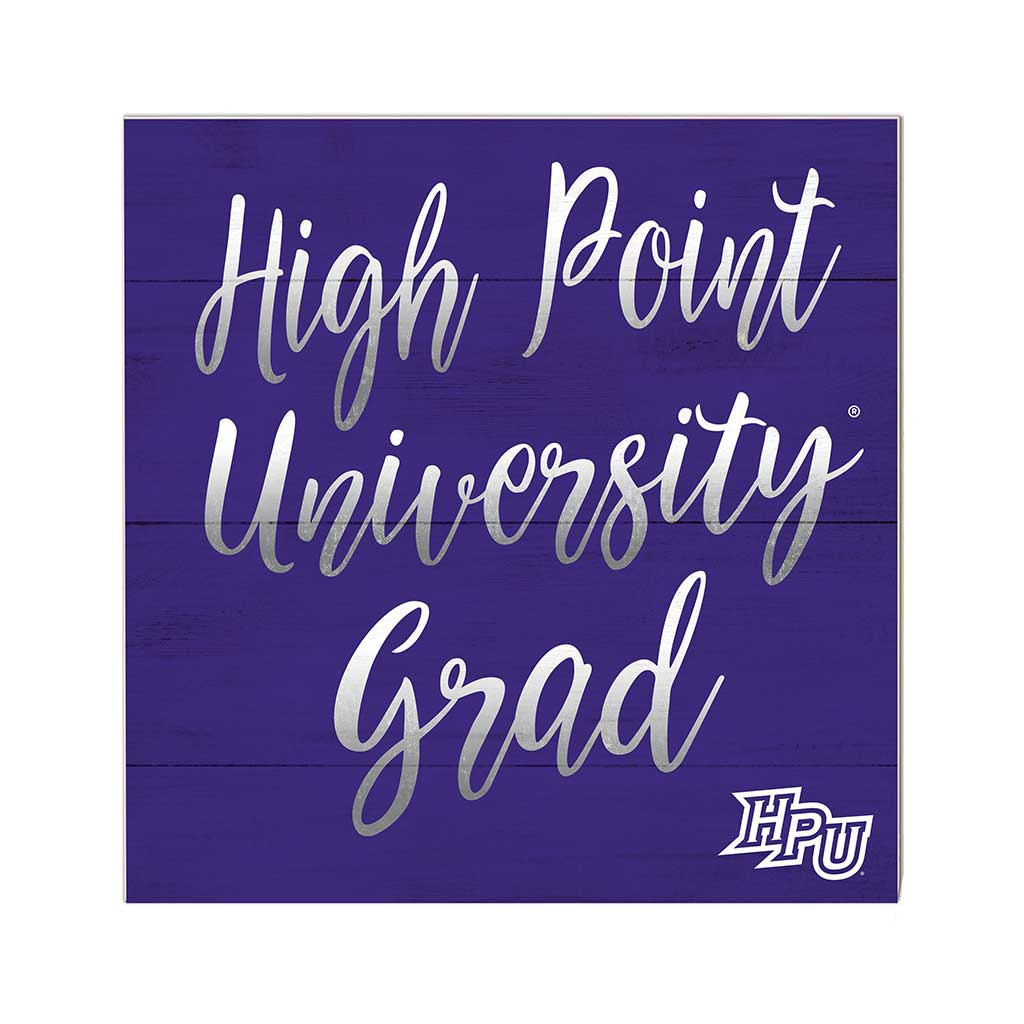 10x10 Team Grad Sign High Point Panthers