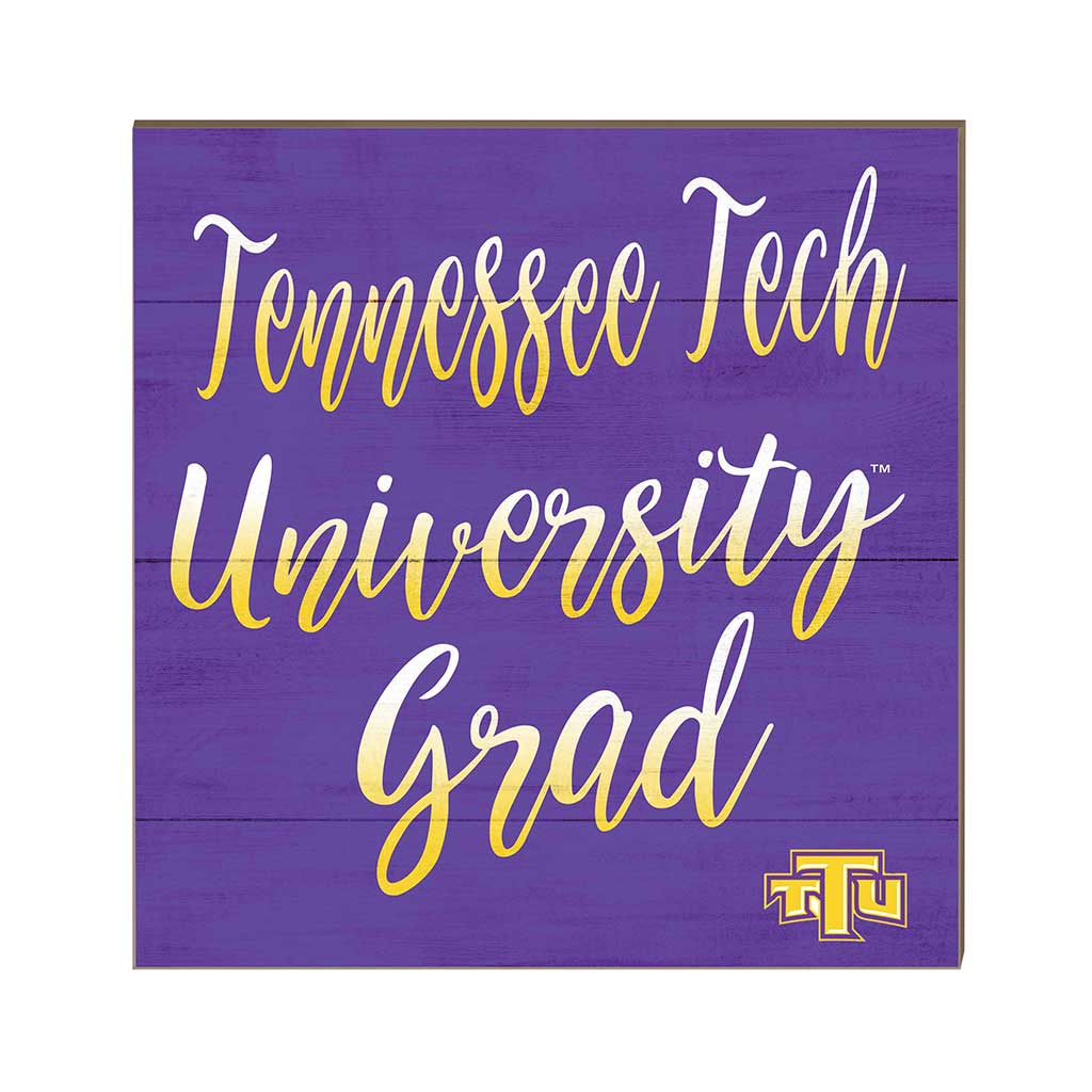 10x10 Team Grad Sign Tennessee Tech Golden Eagles