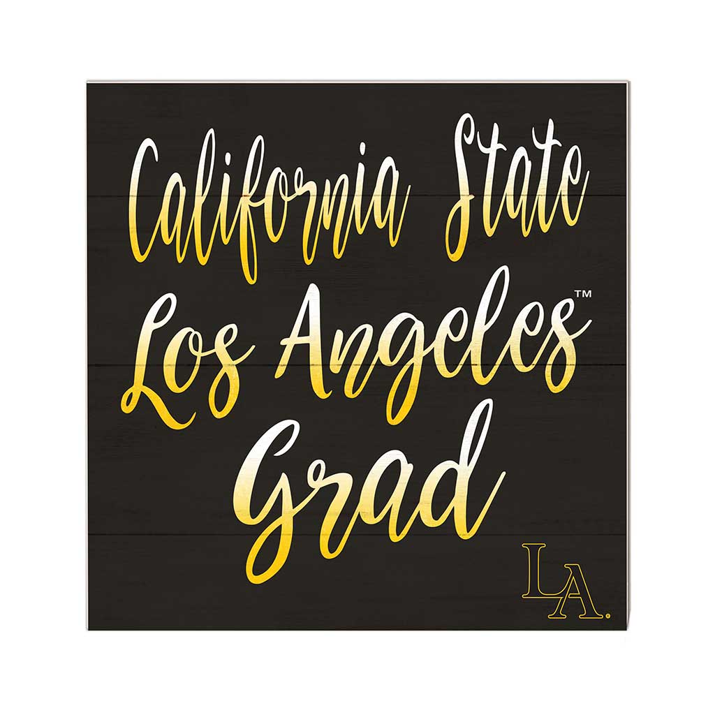 10x10 Team Grad Sign California State - Los Angeles GOLDEN EAGLES