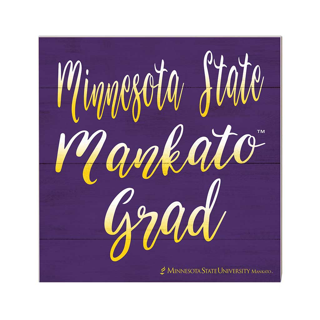 10x10 Team Grad Sign Minnesota State - Mankato Mavericks