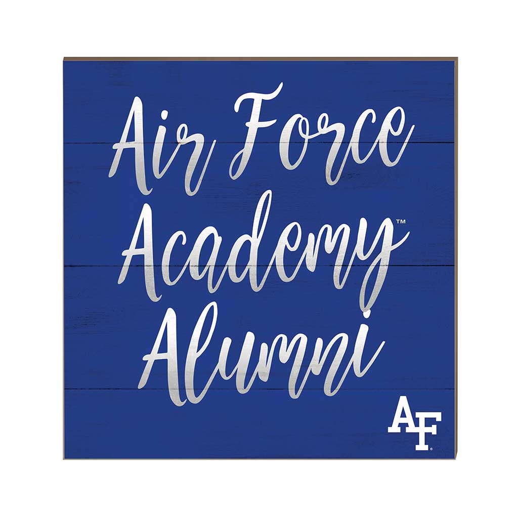 10x10 Team Alumni Sign Air Force Academy Falcons