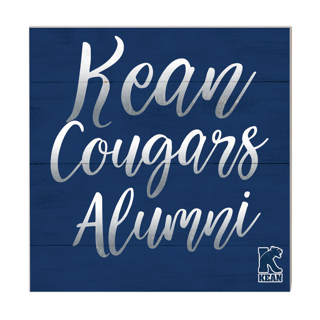 10x10 Team Alumni Sign Kean University Cougars
