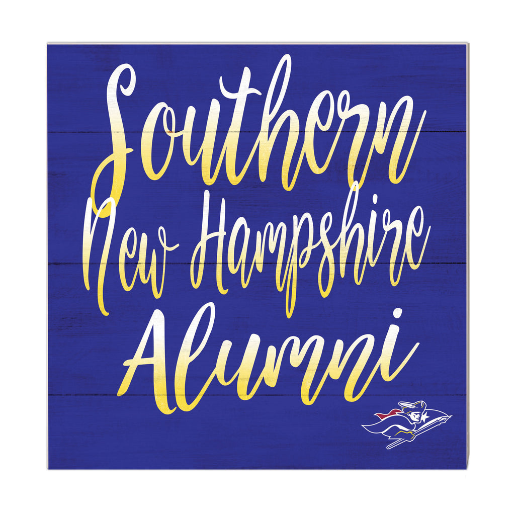 10x10 Team Alumni Sign Southern New Hampshire University Penmen