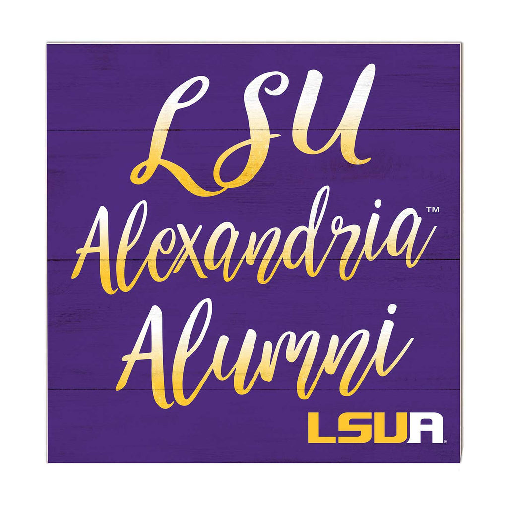 10x10 Team Alumni Sign LSU Alexandria Generals