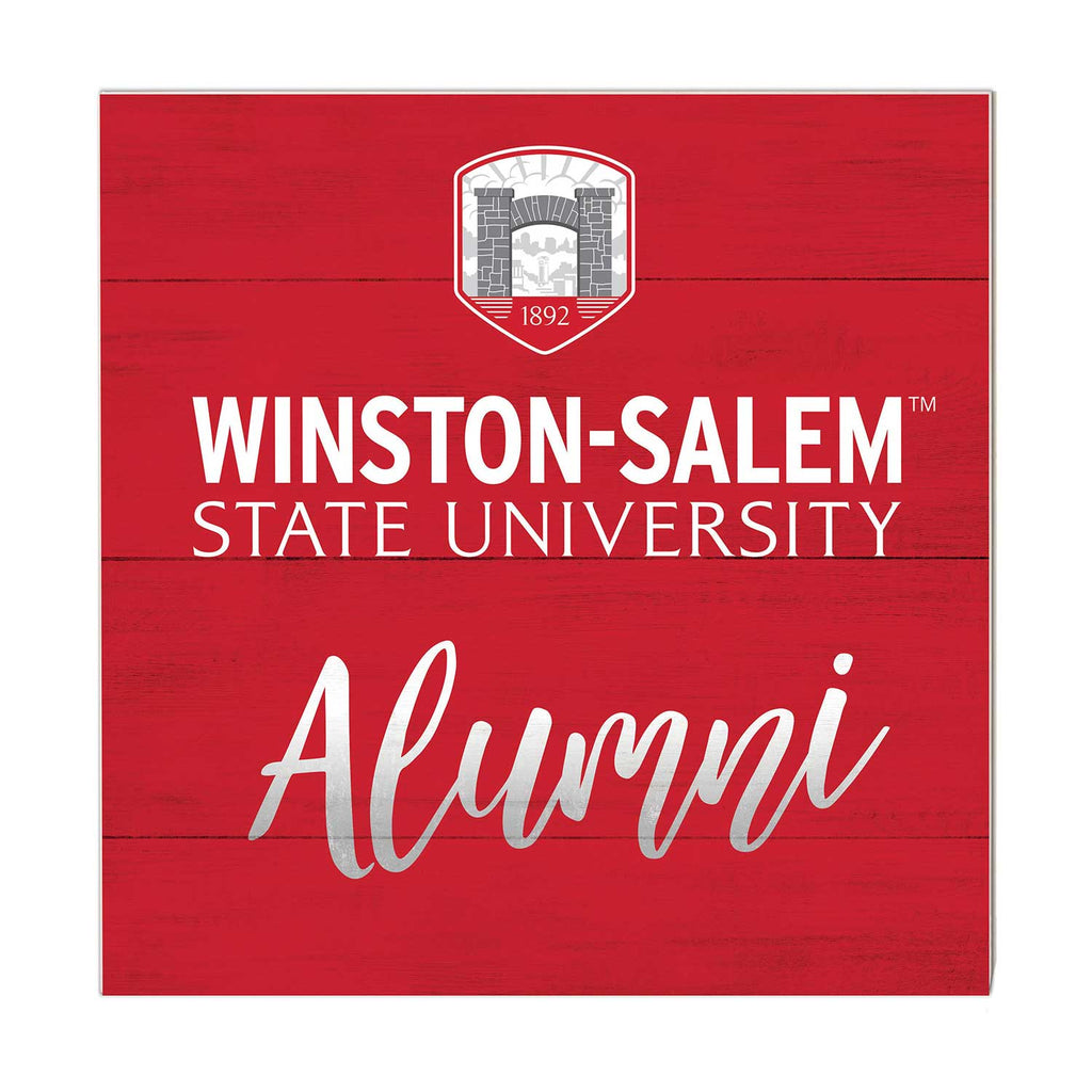 10x10 Team Alumni Sign Winston-Salem State Rams