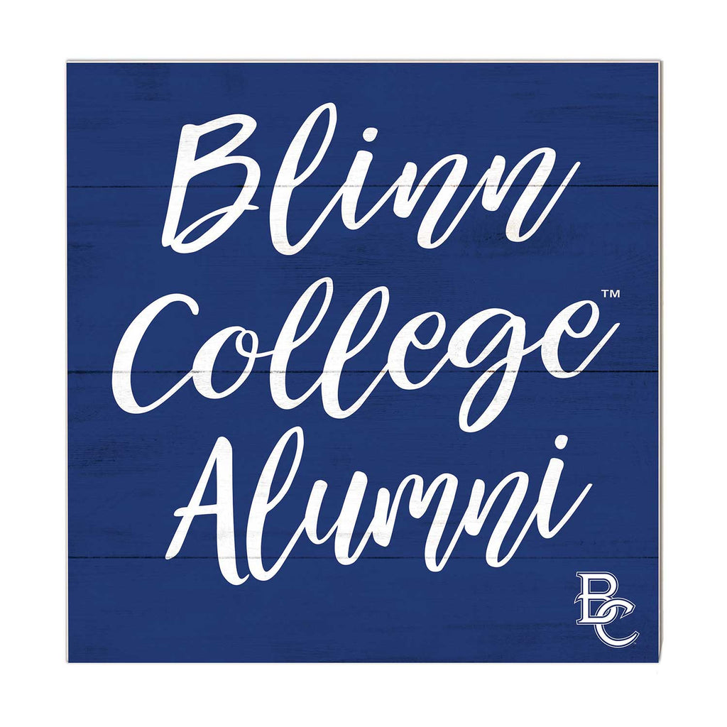 10x10 Team Alumni Sign Blinn College Buccaneers