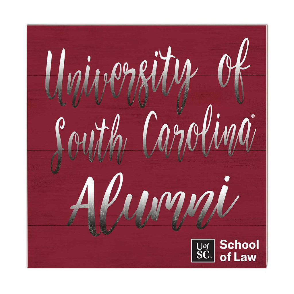 10x10 Team Alumni Sign South Carolina - School of Law Gamecocks