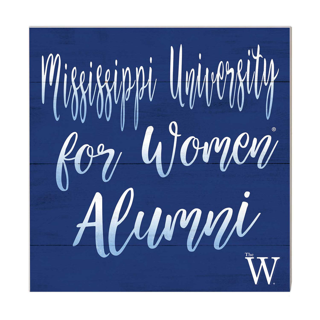 10x10 Team Alumni Sign Mississippi University for Women Owls