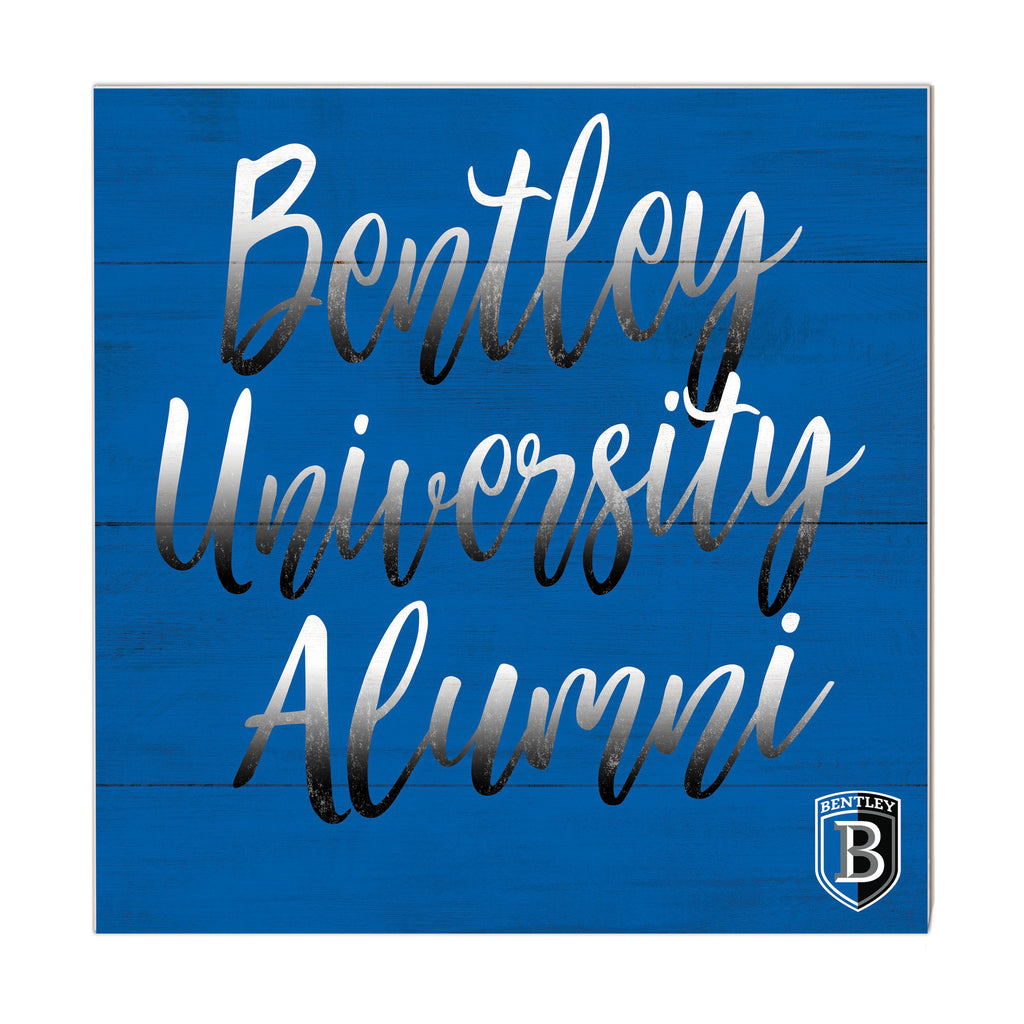 10x10 Team Alumni Sign Bentley University Falcons