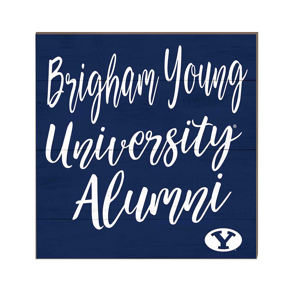 10x10 Team Alumni Sign Brigham Young Cougars