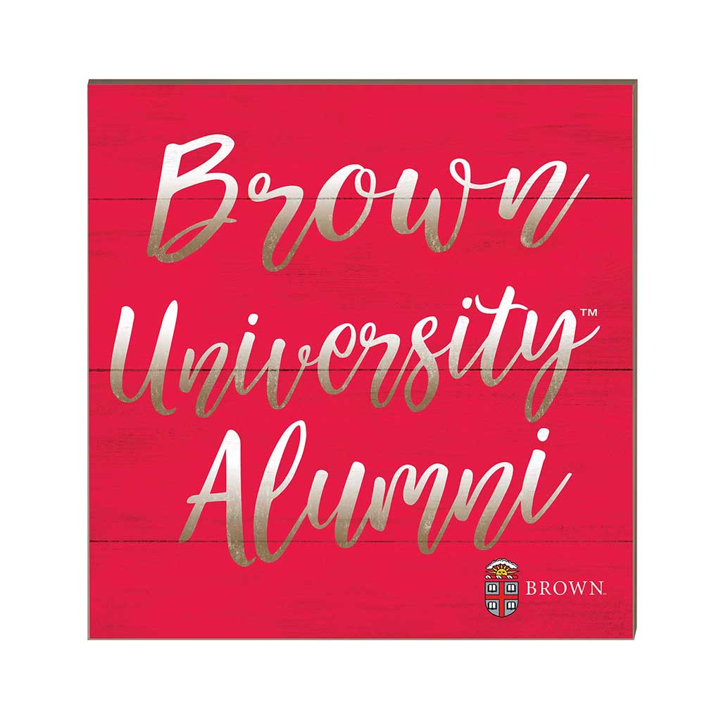 10x10 Team Alumni Sign Brown Bears