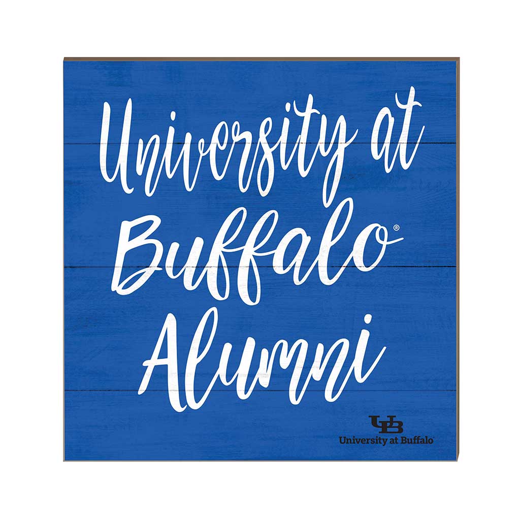 10x10 Team Alumni Sign University at Buffalo