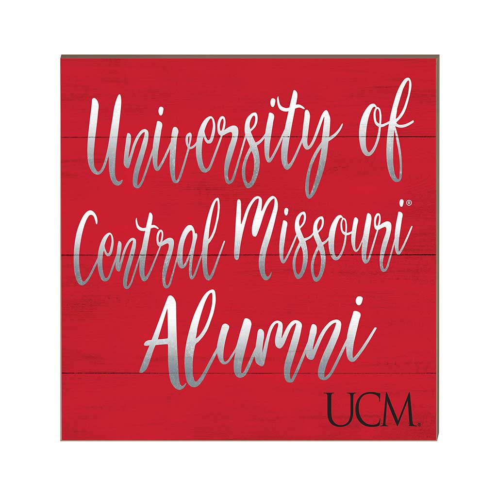 10x10 Team Alumni Sign Central Missouri Mules