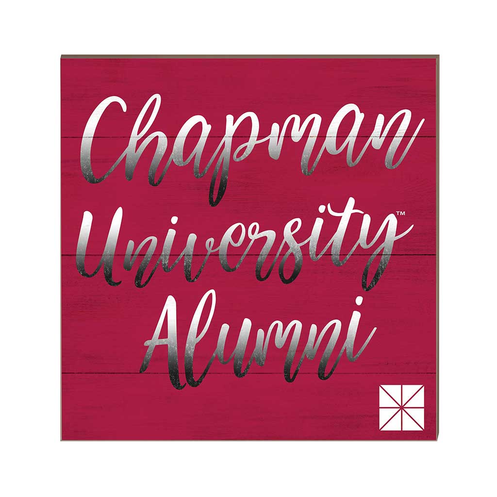 10x10 Team Alumni Sign Chapman University Panthers