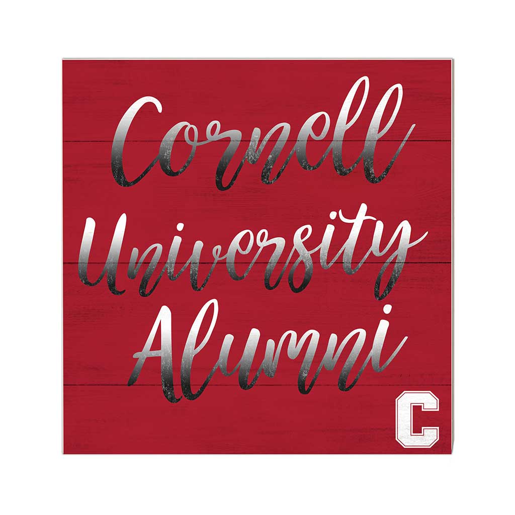 10x10 Team Alumni Sign Cornell University
